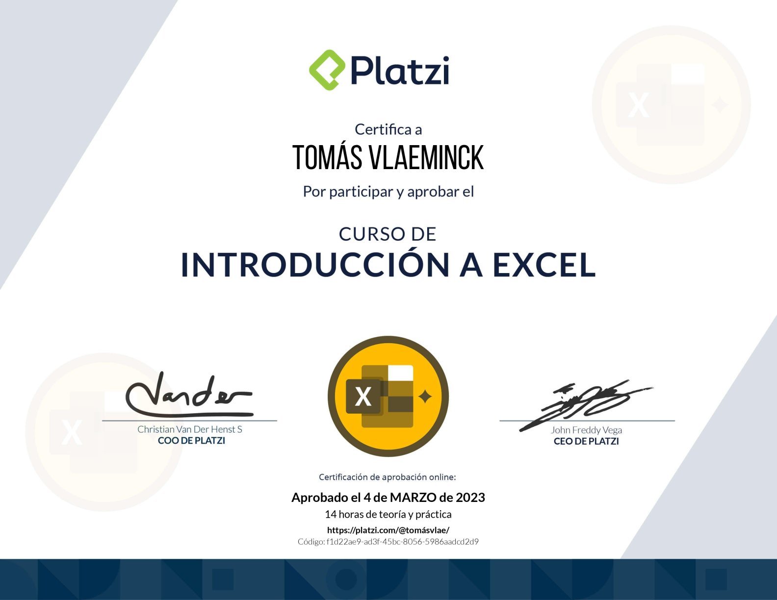Certificado